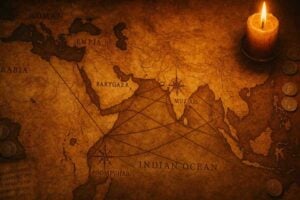 Ancient India trade routes Periplus map