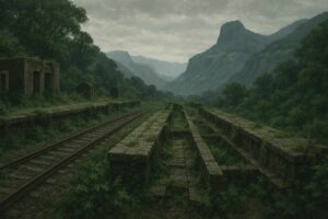 Khandala reversing station Bhor Ghat railway Victorian engineering Western Ghats heritage
