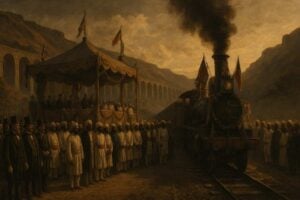 Bhor Ghat railway opening ceremony 1863 Khandala Governor Bombay Victorian India colonial
