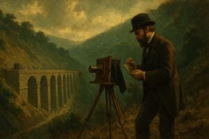 Victorian photography Bhor Ghat railway construction 1860s camera documentation India heritage