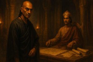 Chanakya Kautilya Mauryan Empire advisor Chandragupta ancient India statecraft