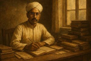 Rudrapatna Shamasastry Sanskrit scholar librarian Mysore Karnataka portrait