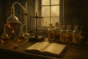 John Dalton modern atomic theory experimental science laboratory Manchester 1808 Kanada comparison