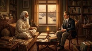 Tagore Heisenberg Kolkata 1929 quantum physics Indian philosophy meeting conversation