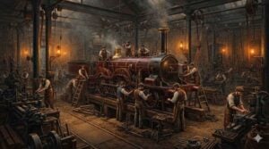 Fairy Queen train 1855 built Leeds England Victorian steam locomotive Kitson Thompson Hewitson