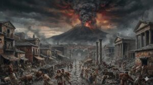 Mount Vesuvius eruption 79 CE Pompeii buried volcanic ash Roman city destruction